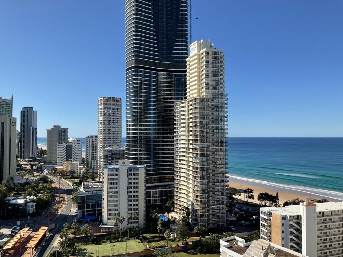 High Floor Ocean View At Surfers Paradise - Hotel Studio Gold Coast Kültér fotó