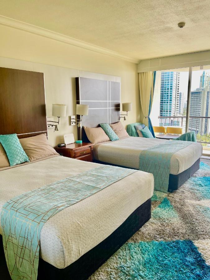 High Floor Ocean View At Surfers Paradise - Hotel Studio Gold Coast Kültér fotó
